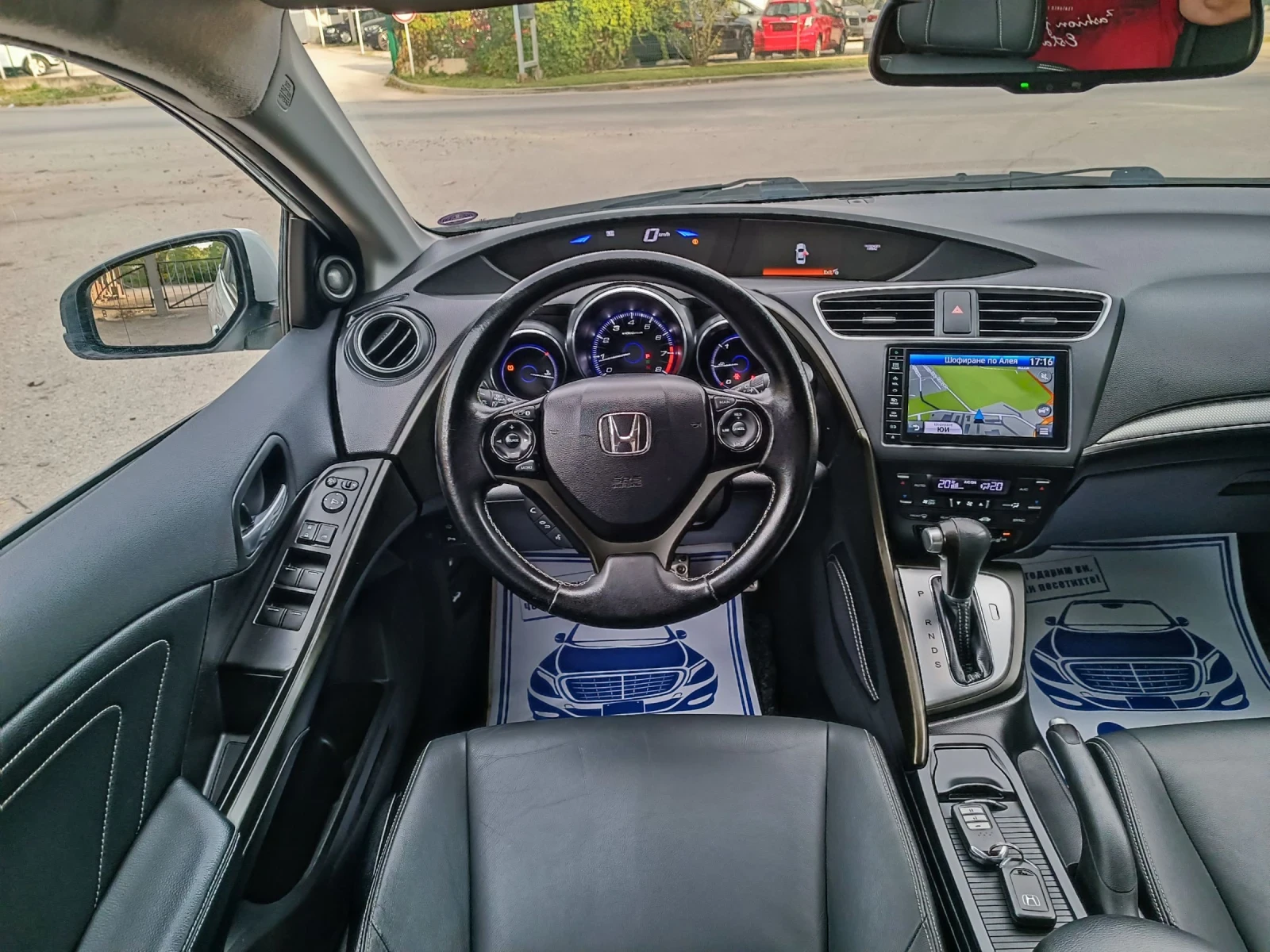 Honda Civic 1.8i-140---NAVI-KEYLESS-FULL  | Mobile.bg   14