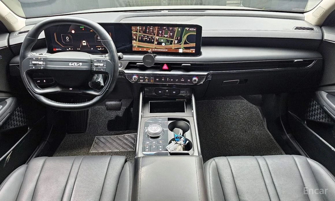 Kia K8 * LPG* 3.5* КАМЕРИ* 360* ДИГ* ТАБЛО* , снимка 6 - Автомобили и джипове - 54215046