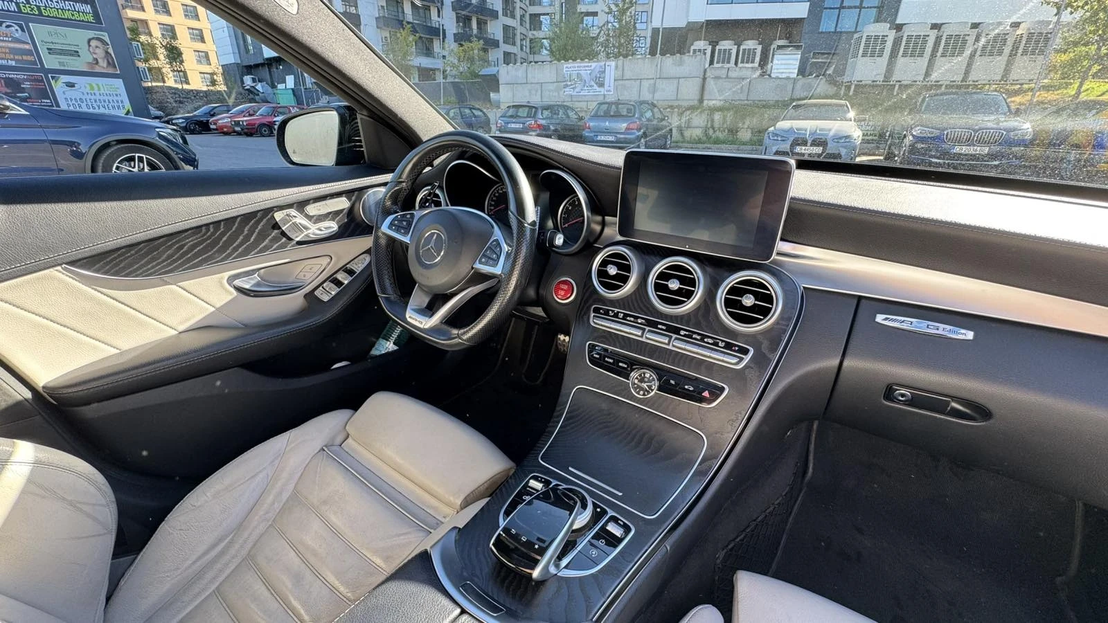 Mercedes-Benz C 450 AMG 4-MATIC* 360-CAMERA* PANORAMA* BURMASTER* LED* ��� | Mobile.bg � ����������� 7