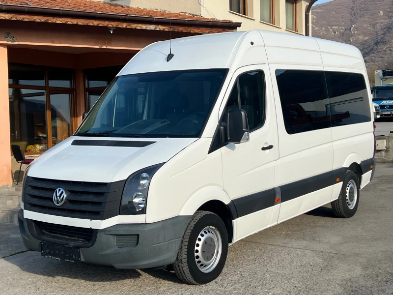 VW Crafter 2.0TDI 9МЕСТА , ПЪТНИЧЕСКИ , КЛИМА , снимка 2 - Бусове и автобуси - 49429262