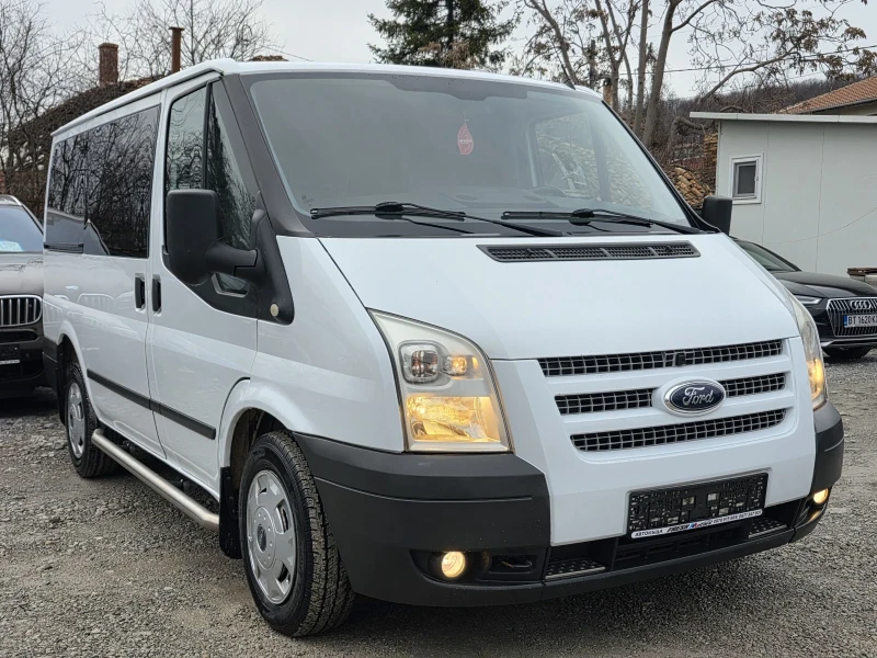 Ford Transit 2.2 TDCI 101 К.С. 9 МЕСТЕН / КЛИМА / ЕВРО 5, снимка 2 - Бусове и автобуси - 53059845