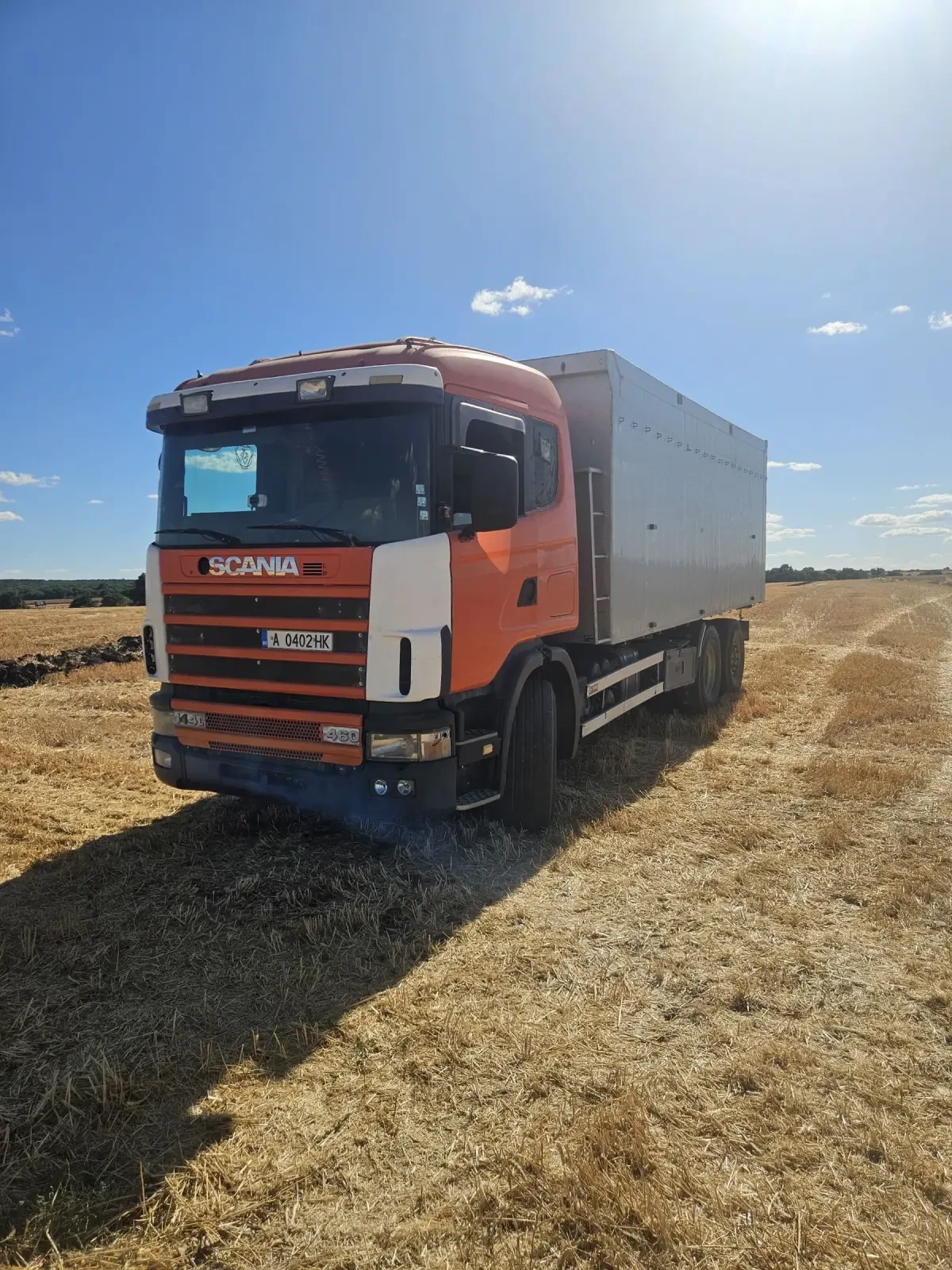 Scania 124 Зърновоз 35 кубика - изображение 2