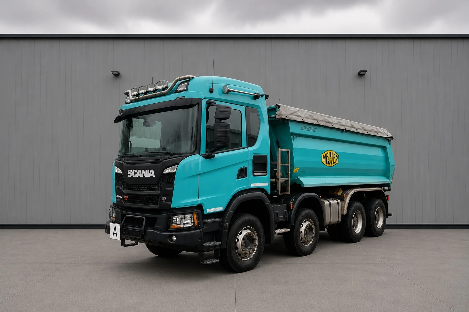 Scania G 500 XT 8x6 Kipper