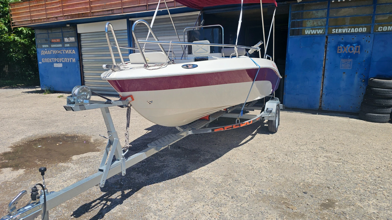 Лодка Isatek Cobra, снимка 2 - Воден транспорт - 56221861