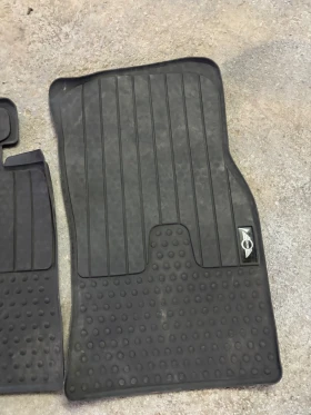 Оригинални предни всесезонни  стелки за Mini Cooper, Cooper S R60, R61 2006-2013, 2 части черни, снимка 4