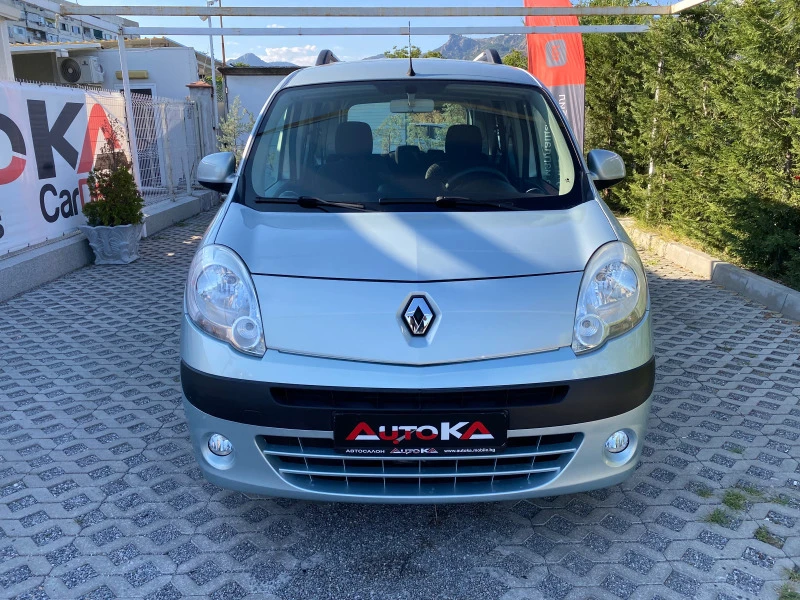 Renault Kangoo 1.6i-106кс= 117хил.км= КЛИМАТИК= ПЪТНИЧЕСКИ= ЕURO , снимка 1 - Автомобили и джипове - 46779853