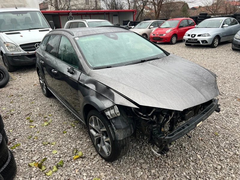 Seat Leon 2.0 184 Dsg 4x4, снимка 1 - Автомобили и джипове - 48441357