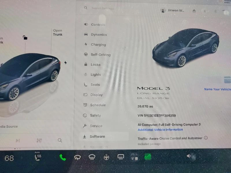 Tesla Model 3 Long Range Dual motor, снимка 9 - Автомобили и джипове - 55351206