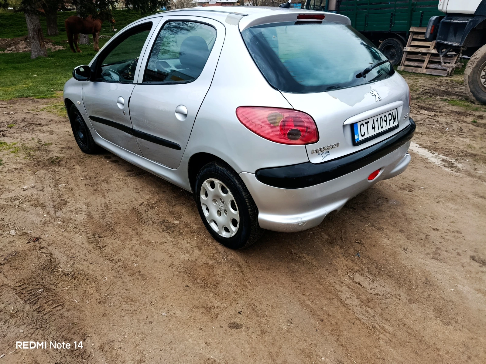 Peugeot 206 1.4i AUTOMAT, снимка 7 - Автомобили и джипове - 54215961