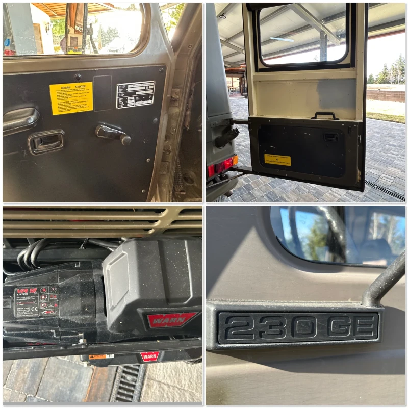 Mercedes-Benz G 230 PUCH, снимка 9 - Автомобили и джипове - 48576758