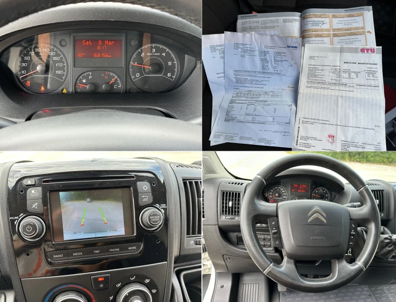 Citroen Jumper 3.0L* 180kc* 168xKM* КЛИМА* ВЪЗ.ВЪЗГЛАВНИЦИ* L2H2, снимка 12 - Бусове и автобуси - 49716872
