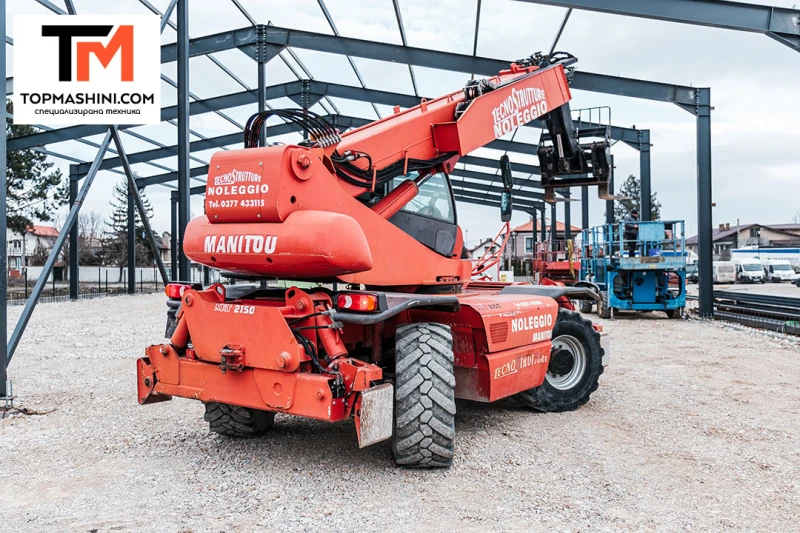 Телескопични товарачи Manitou MRT 2150 Privilege, снимка 5 - Индустриална техника - 49099499