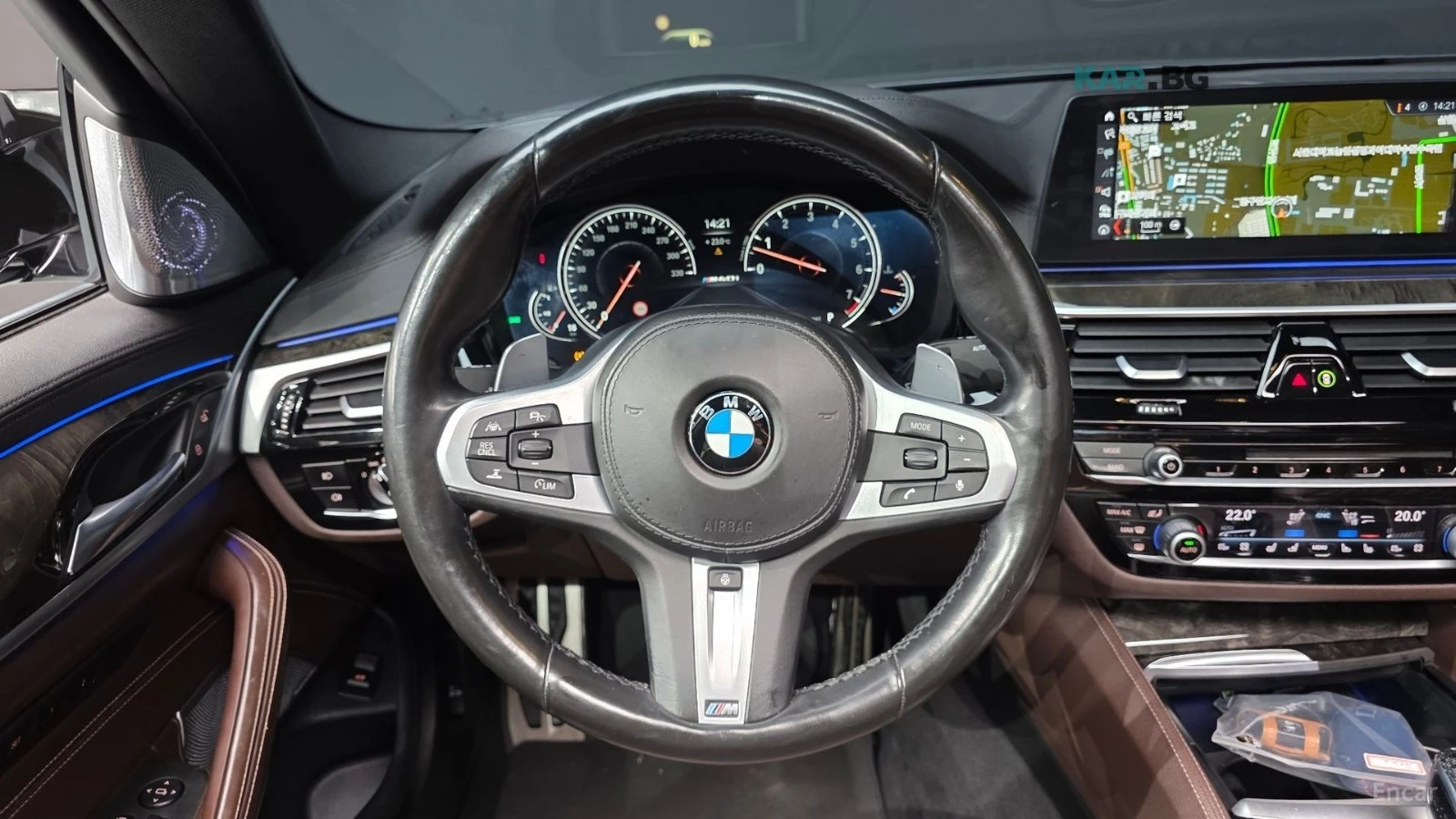 BMW 540 XDRIVE / M PKG / BOWERS / ОБДУХ / ФУЛЛ, снимка 13 - Автомобили и джипове - 54598075