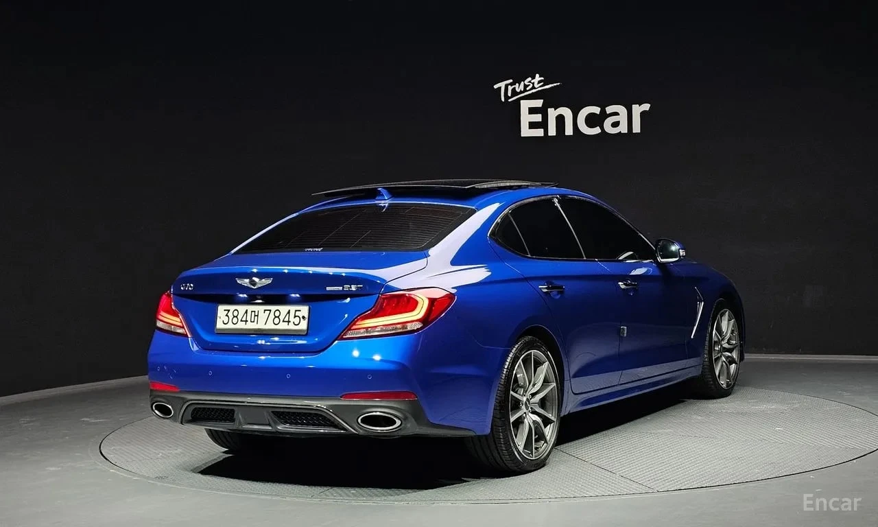 Genesis G70 3.3T Sport| HUD| ПАМЕТ| 360| ПАНО| ОБДУХ| , снимка 2 - Автомобили и джипове - 55878104