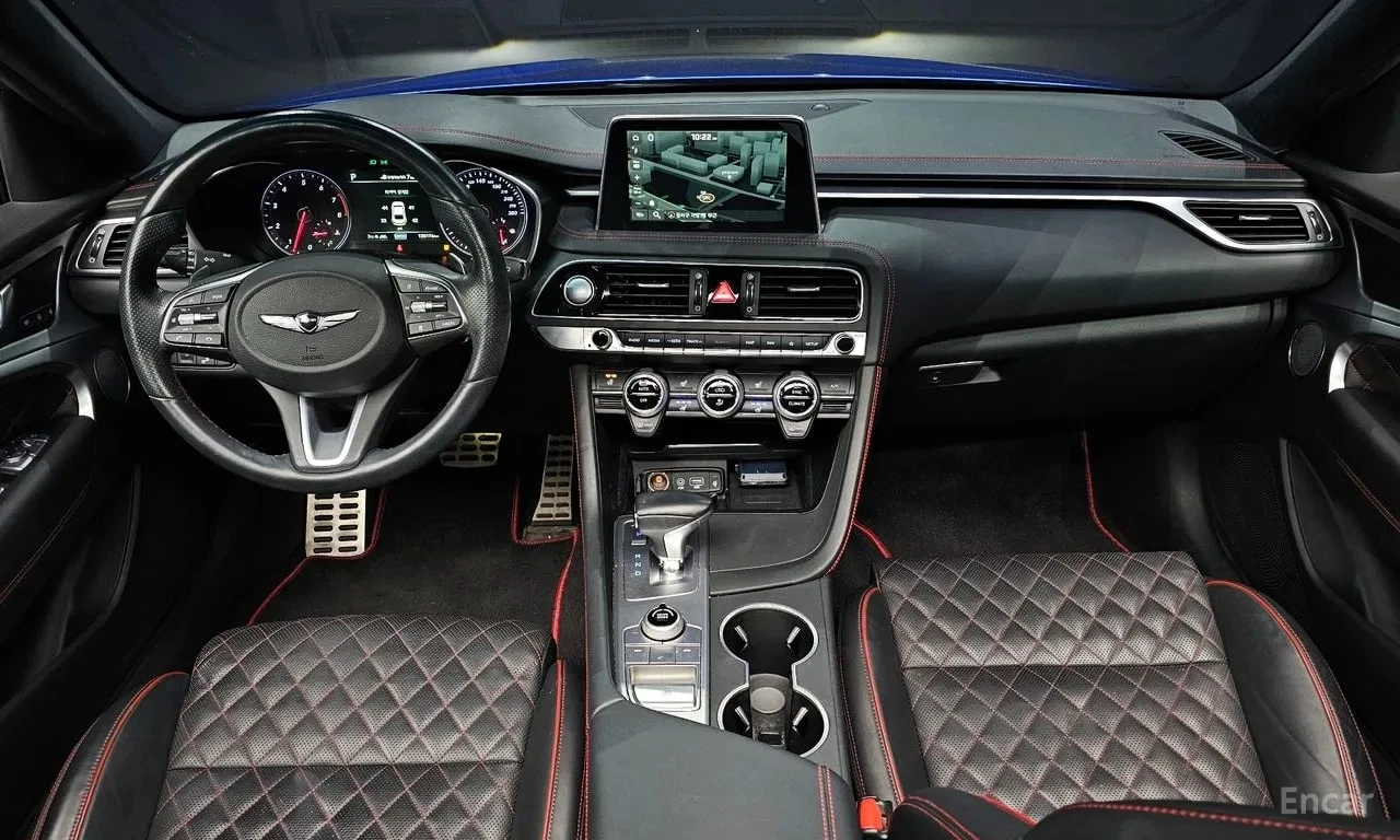 Genesis G70 3.3T Sport| HUD| ПАМЕТ| 360| ПАНО| ОБДУХ| , снимка 7 - Автомобили и джипове - 55878104