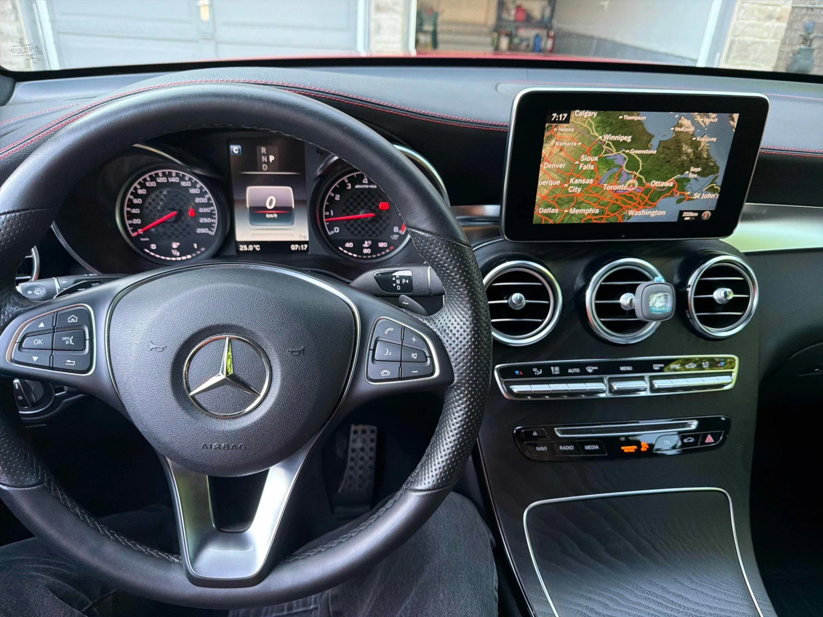 Mercedes-Benz GLC 43 AMG ��� ����� / KEYLESS / PODGREV / CARFAX | Mobile.bg � ����������� 7