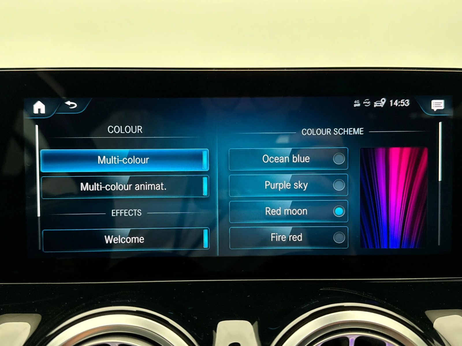 Mercedes-Benz EQA 250 Luxury Виртуал Кожа Амбиентно, снимка 15 - Автомобили и джипове - 55940874