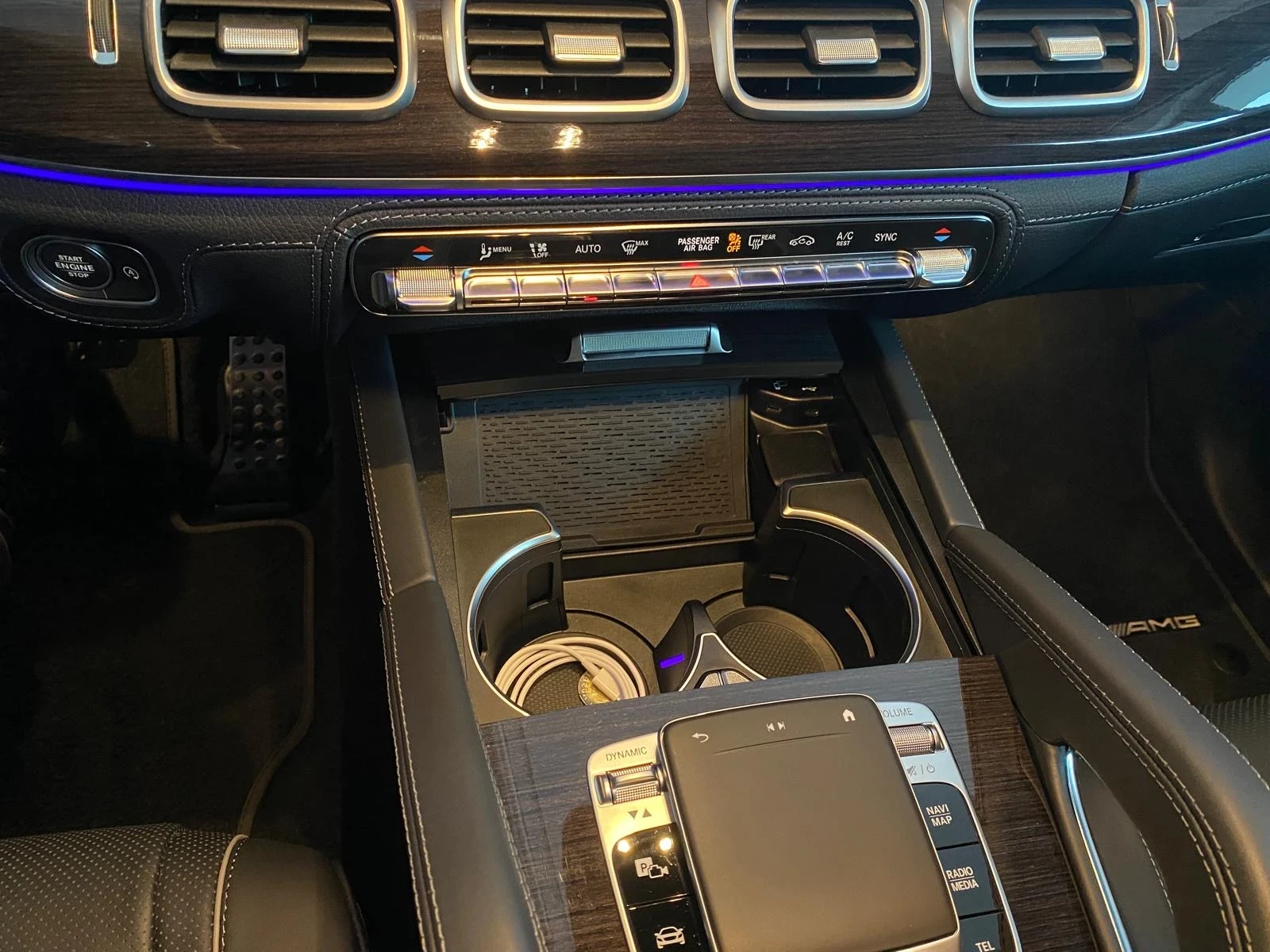 Mercedes-Benz GLS 400 AMG, снимка 11 - Автомобили и джипове - 56517858