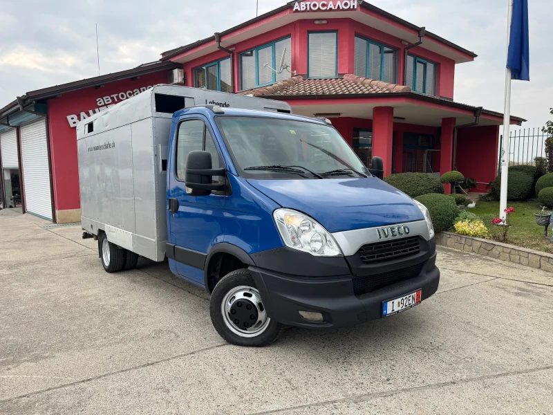 Iveco Daily Животновоз* 35c17* 3.0HPI* Климатик, снимка 2 - Бусове и автобуси - 47463218