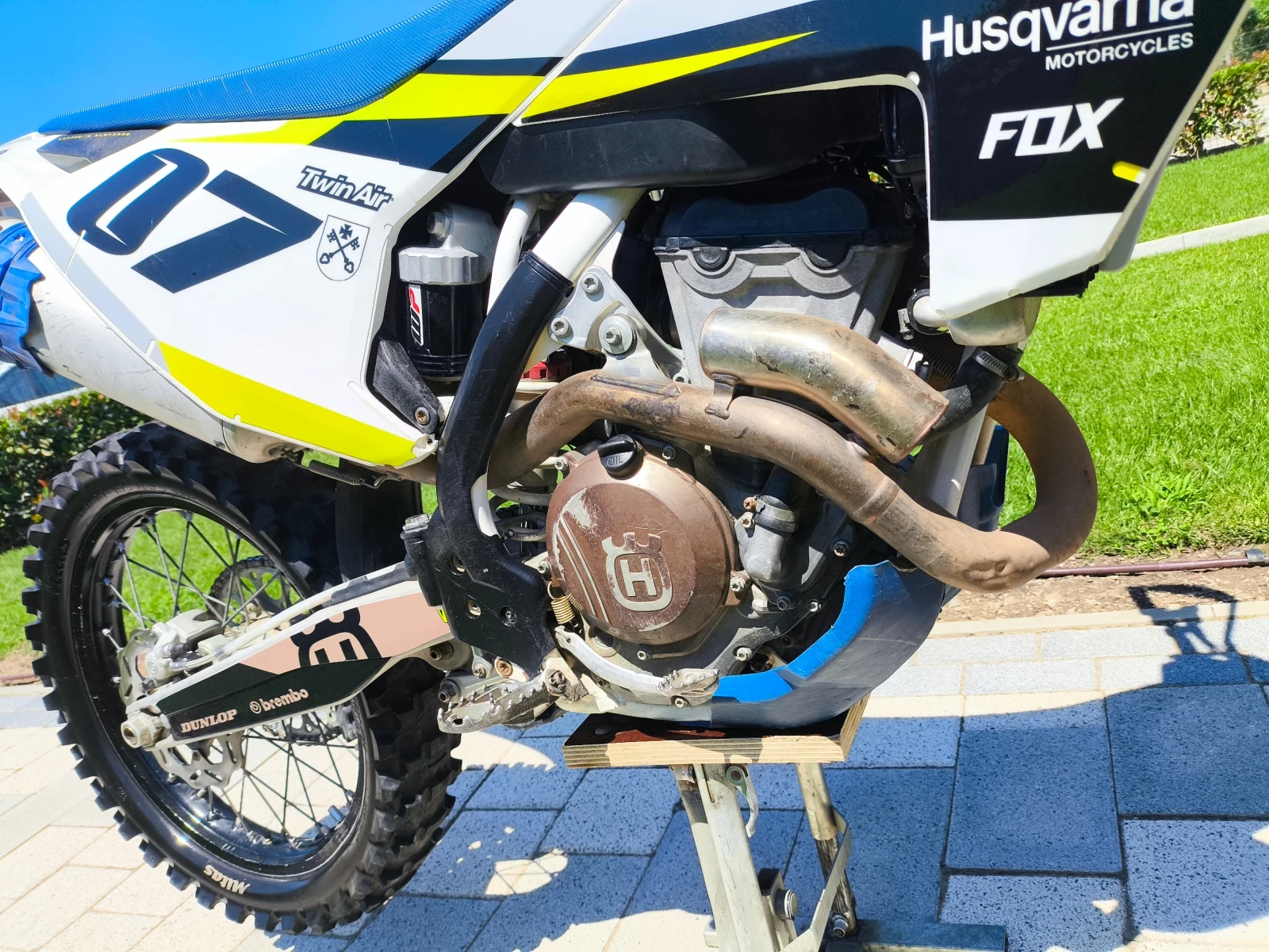 Husqvarna 350 350, снимка 8 - Мотоциклети и мототехника - 55429375