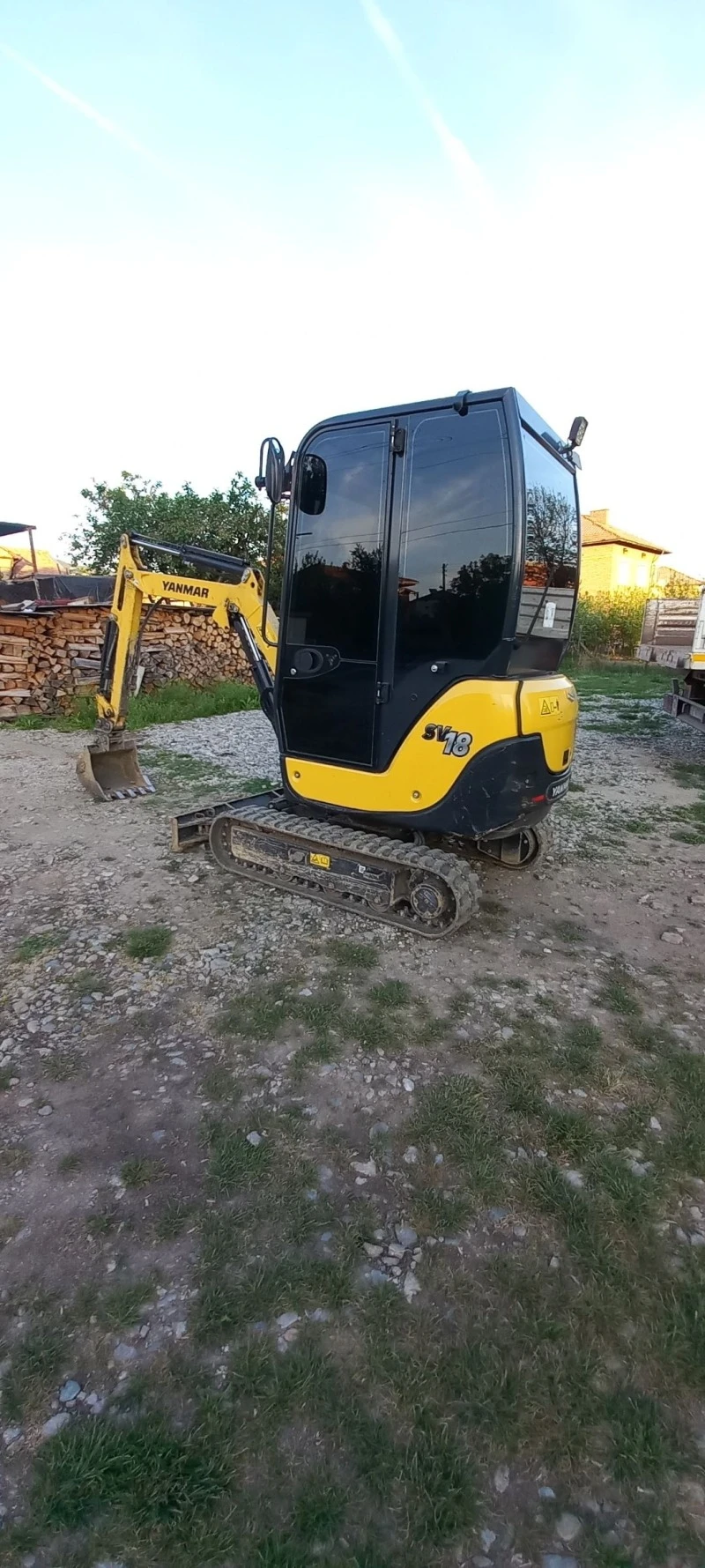 Багер Yanmar SV 18, снимка 4 - Индустриална техника - 47447772