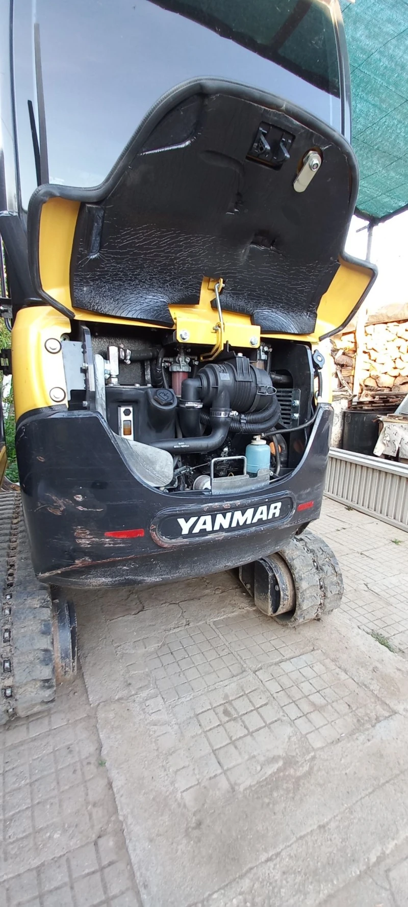 Багер Yanmar SV 18, снимка 8 - Индустриална техника - 47447772