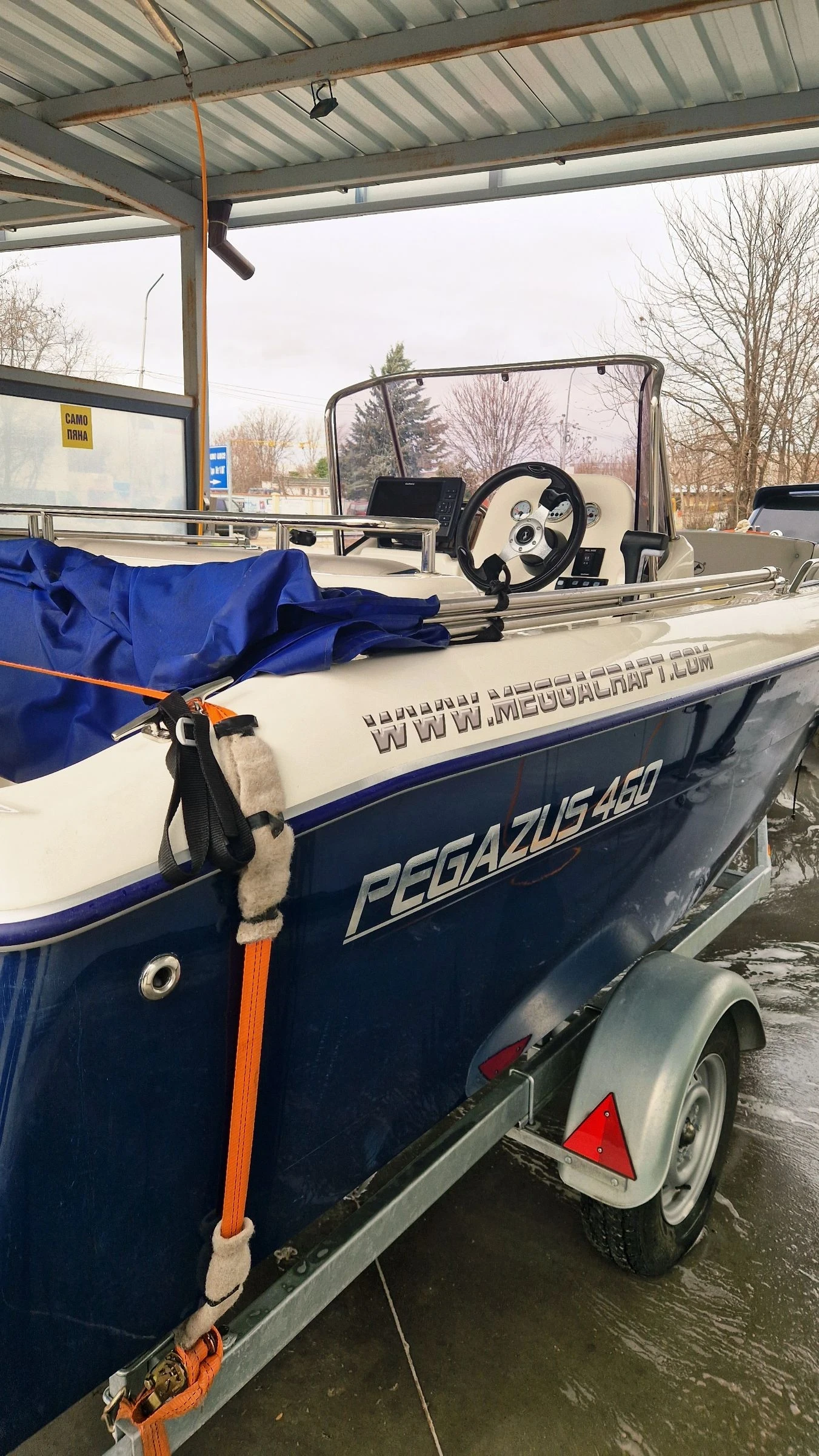 Лодка Pegazus PEGAZUS 460, снимка 14 - Воден транспорт - 54058110