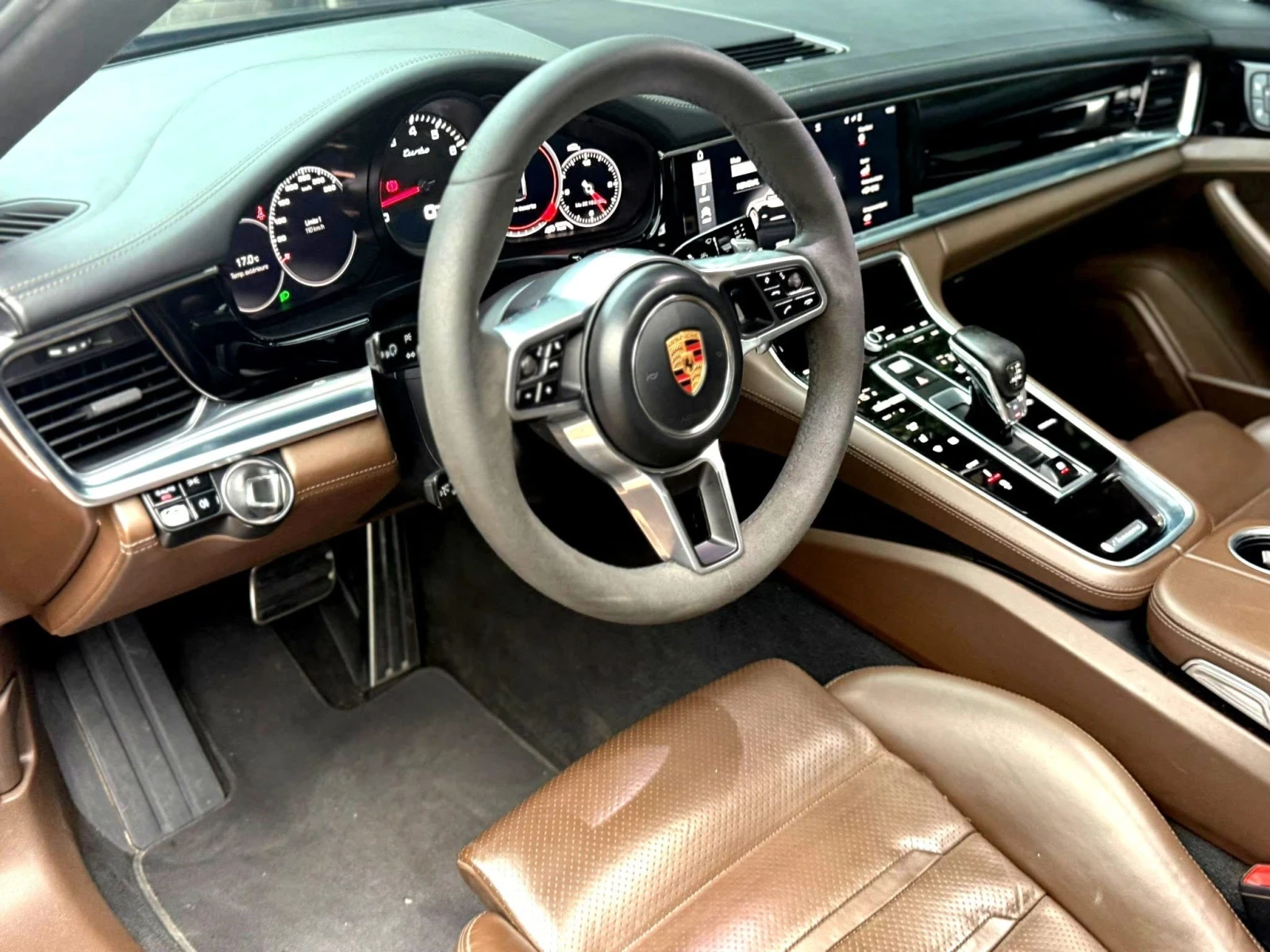 Porsche Panamera TURBO ОЧАКВАН ВНОС FULL DESIGNO ПАНО ЛИЗИНГ 100% - изображение 6