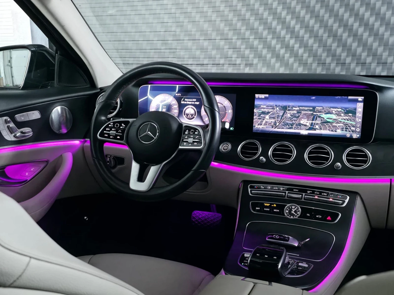 Mercedes-Benz E 400 Mercedes E400d AMG LineASSISTANCEMULTIBEAMFULL* , снимка 9 - Автомобили и джипове - 54443941