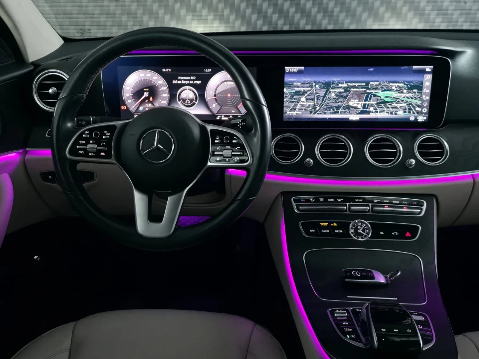 Mercedes-Benz E 400 Mercedes E400d AMG LineASSISTANCEMULTIBEAMFULL* , снимка 10 - Автомобили и джипове - 54443941