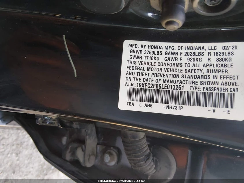 Honda Civic 2.0l Sport, снимка 9 - Автомобили и джипове - 54465375