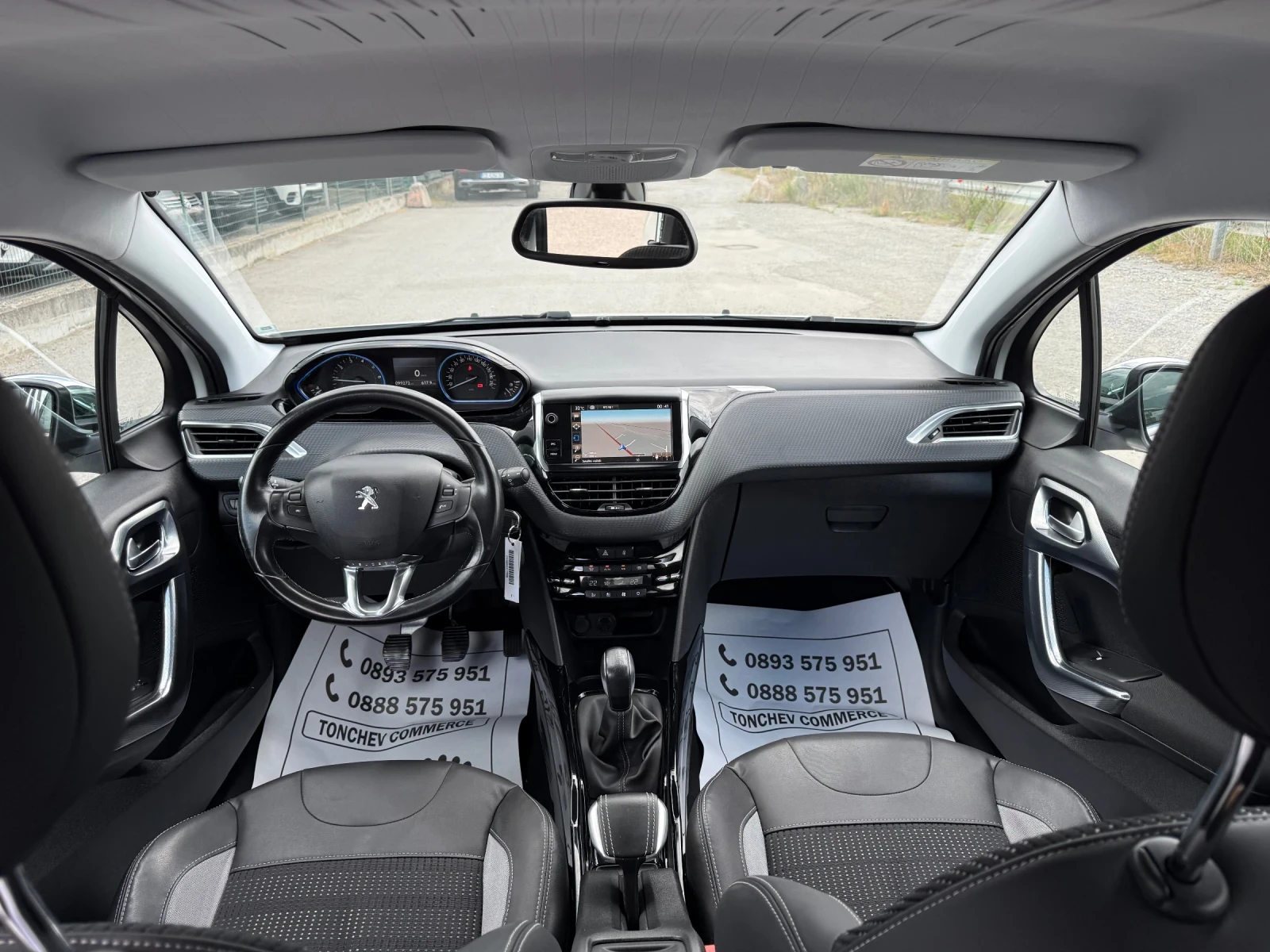 Peugeot 2008 1.2i-TURBO-99.000km-NEW-TOP-NAVI-TV-DVD-LED, снимка 13 - Автомобили и джипове - 54740956