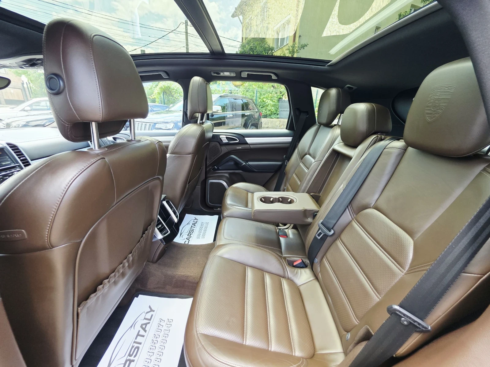 Porsche Cayenne 4.2Д= BURMASTER= TURBO PACK= ПАНО= ОБДУХВАНЕ, снимка 16 - Автомобили и джипове - 55173013