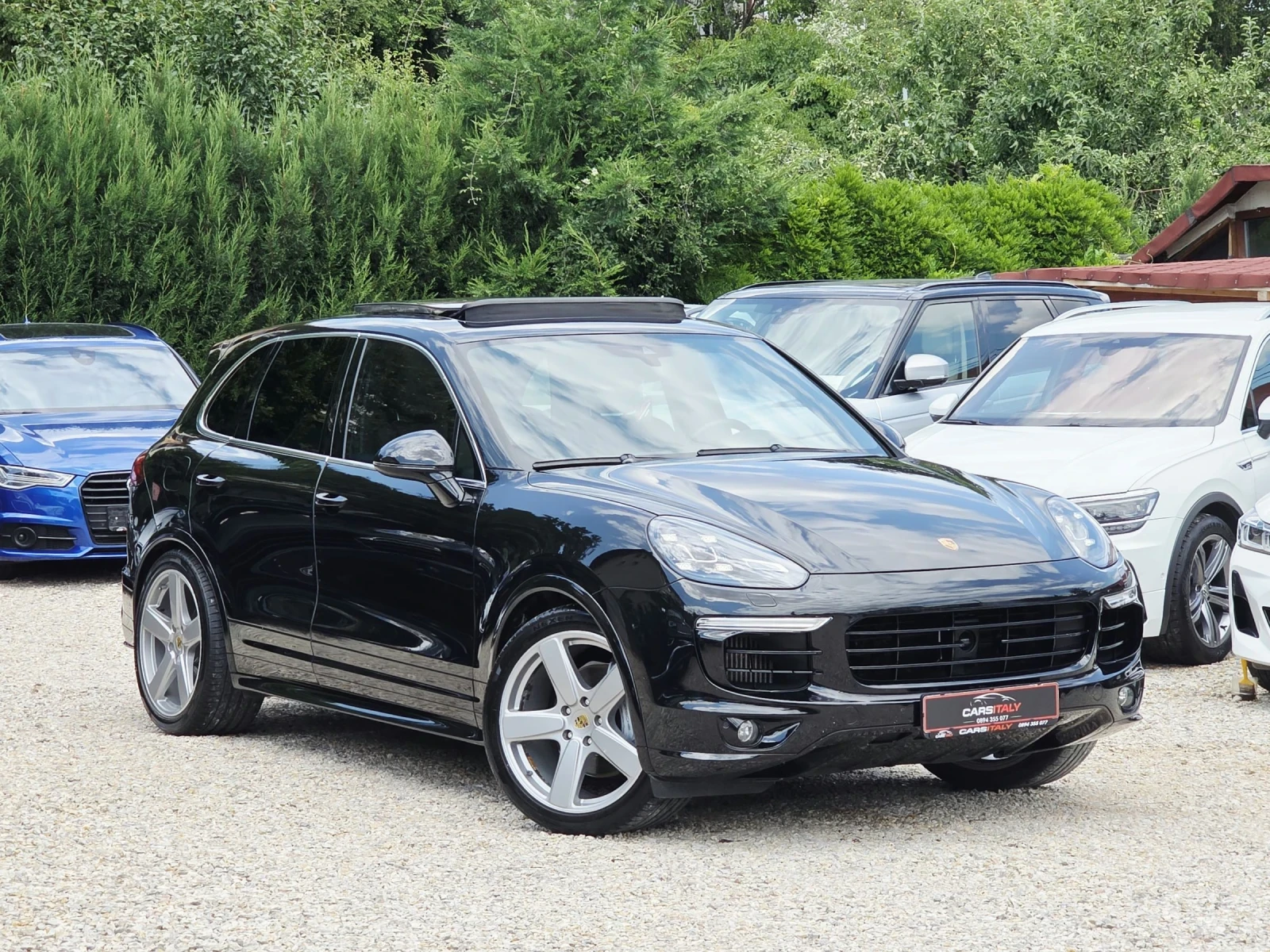 Porsche Cayenne 4.2Д= BURMASTER= TURBO PACK= ПАНО= ОБДУХВАНЕ