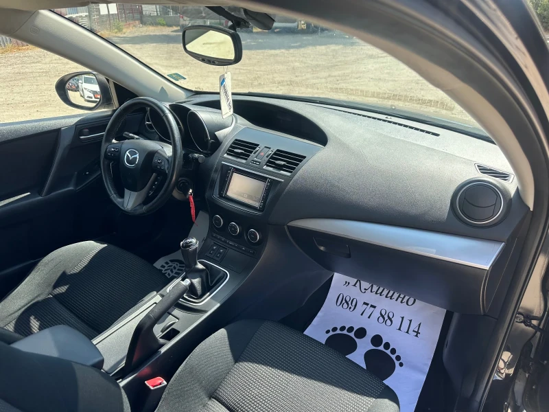 Mazda 3 2.2d MZ-R, LED, Xenon, Navi, Face lift! , снимка 12 - Автомобили и джипове - 51643923