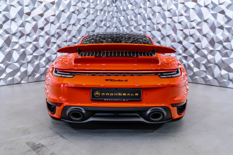 Porsche 911 Turbo S* Carbon* SportChrono* Bose, снимка 5 - Автомобили и джипове - 51655375