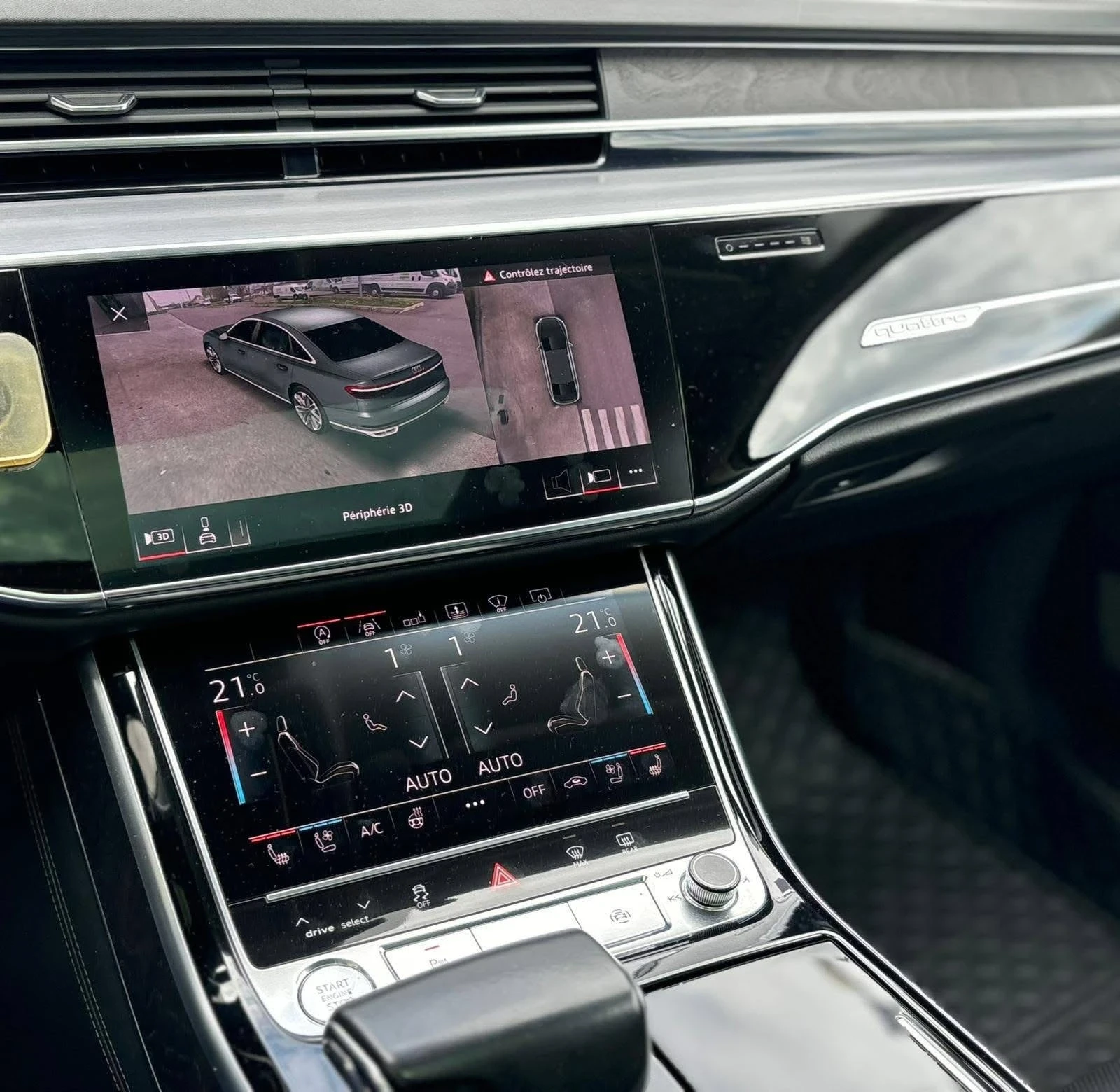 Audi A8 50TDI QUATTRO LONG ПАНО B&O 3XTV ЛИЗИНГ 100%, снимка 9 - Автомобили и джипове - 54286171