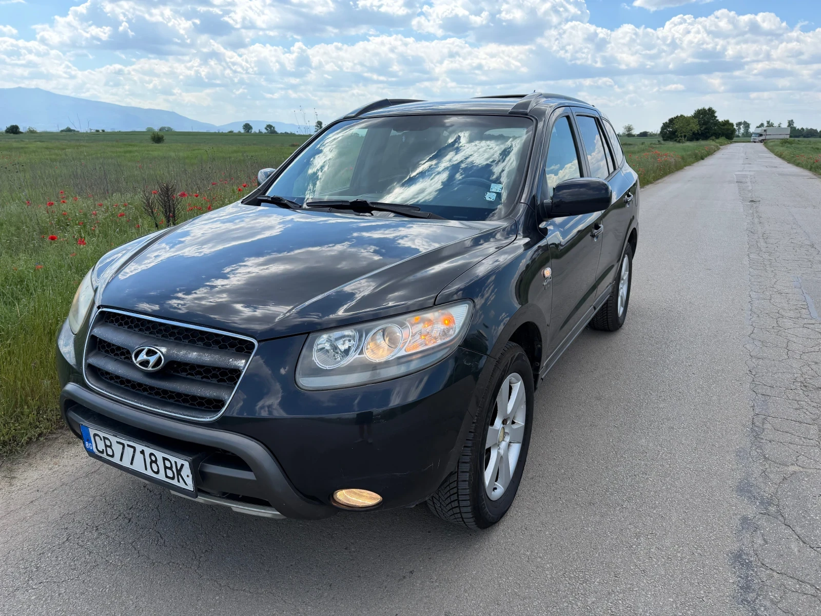 Hyundai Santa fe 2.2D Automatic Android Camera 4x4 Теглич