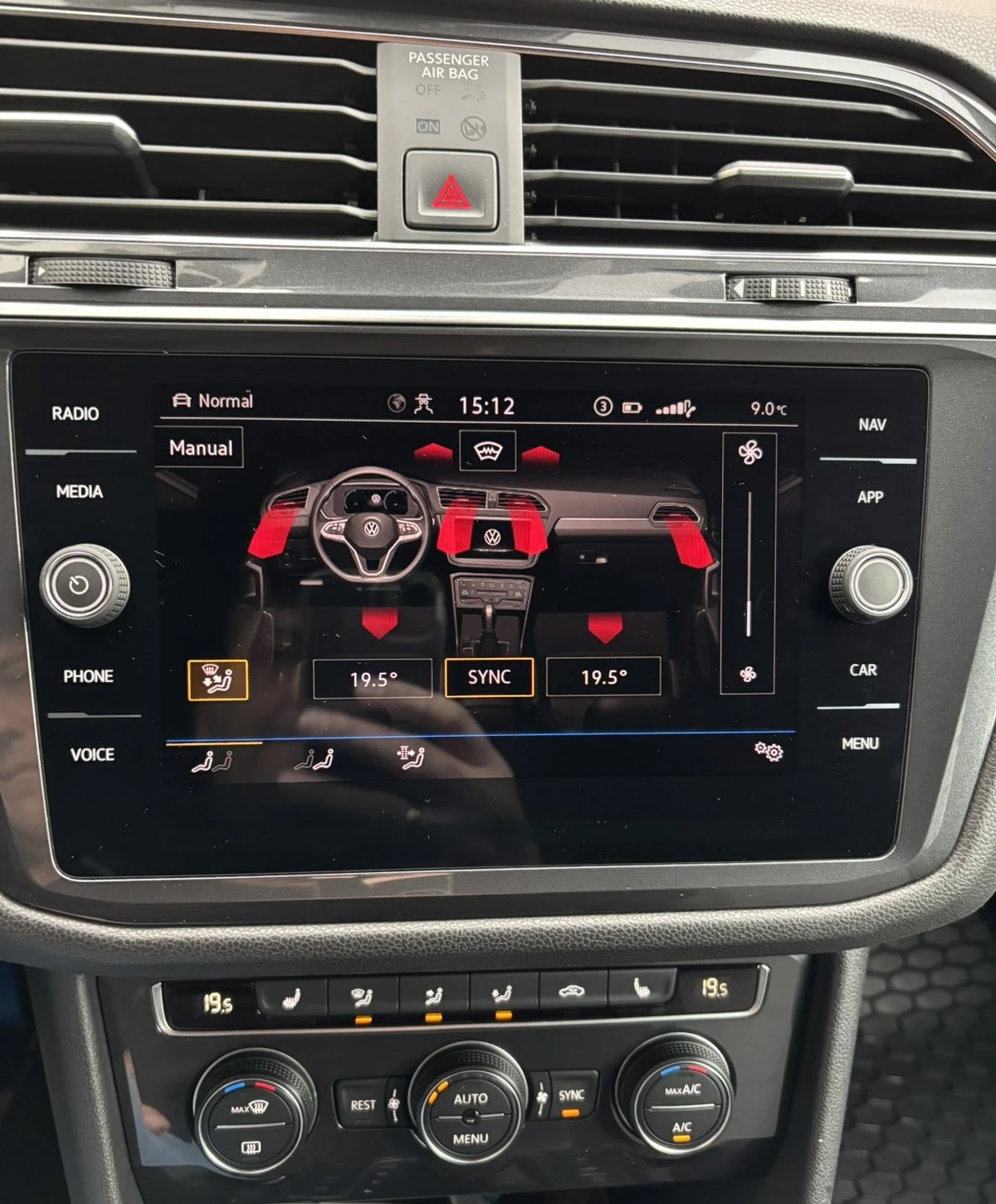 VW Tiguan Allspace LWB R-Line 4MOTION 7 места , снимка 11 - Автомобили и джипове - 55480960