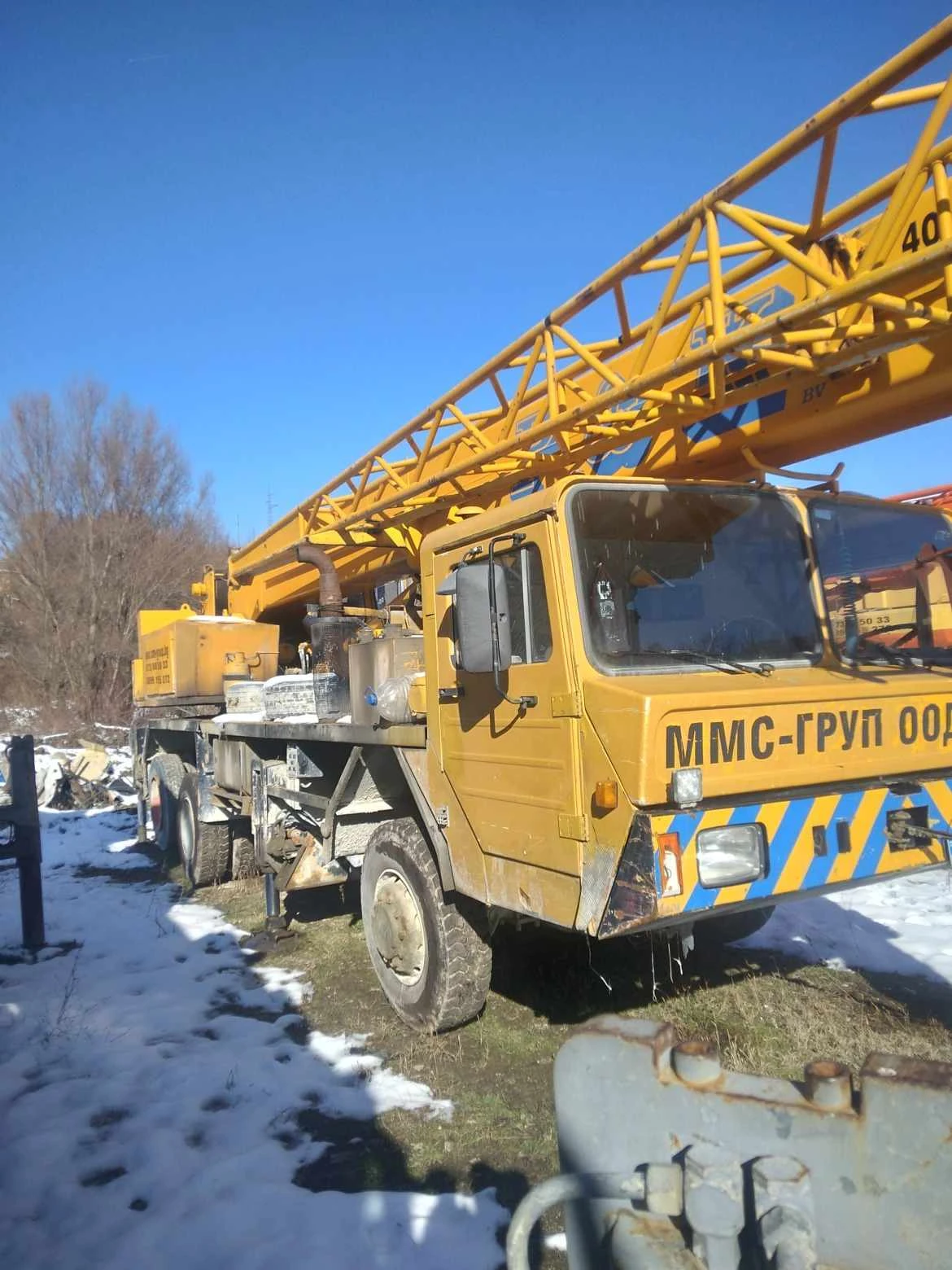 Автокран Друга марка Фаун КФ40.31 54, снимка 2 - Индустриална техника - 55092631
