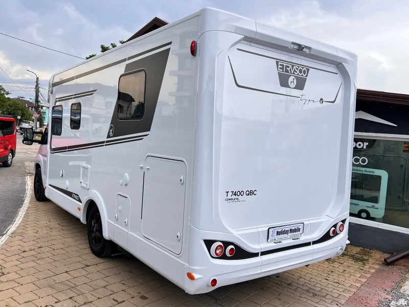 Кемпер HYMER / ERIBA Etrusco 7400 Кралска спалня, снимка 3 - Каравани и кемпери - 46378450