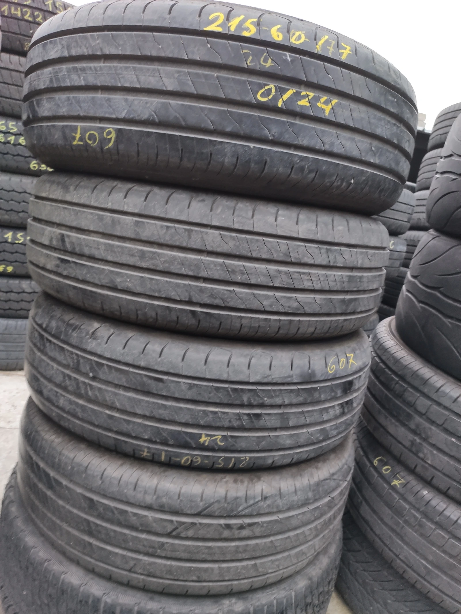 Гуми Летни 215/60R17, снимка 5 - Гуми и джанти - 53768701
