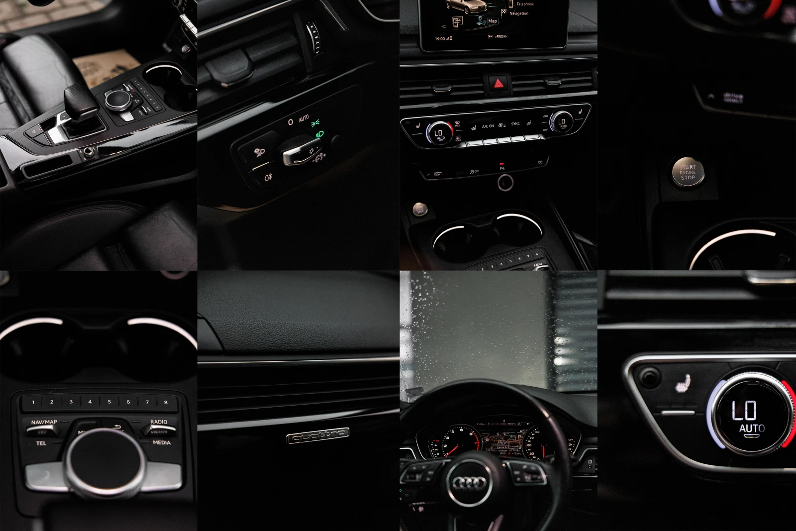 Audi A4 2.0 TFSI 252, QUATTRO, 3 x S-line, FULL LED, снимка 10 - Автомобили и джипове - 55134819