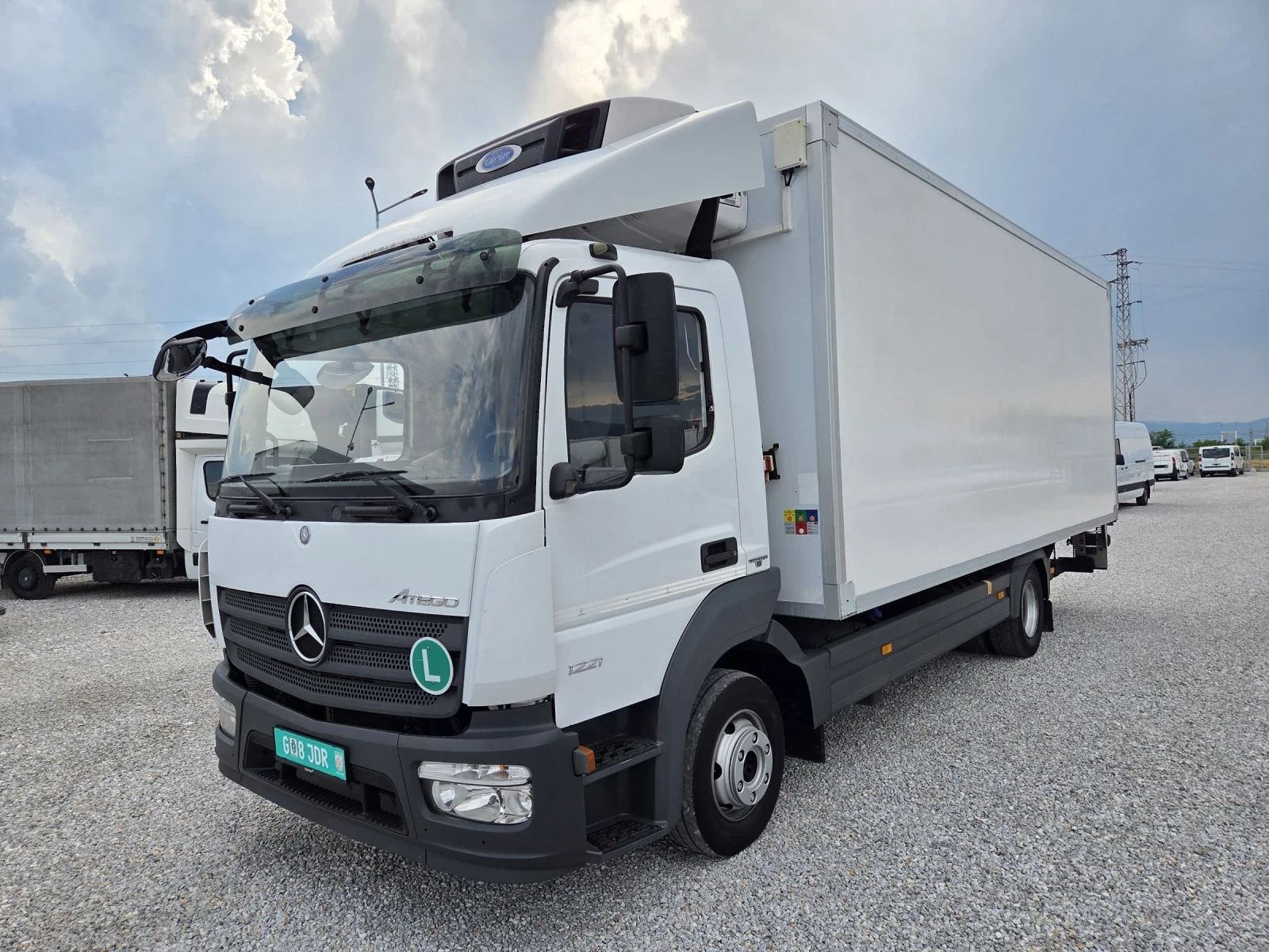 Mercedes-Benz Atego 1221, Хладилен, Падащ борд, Климатик, снимка 1