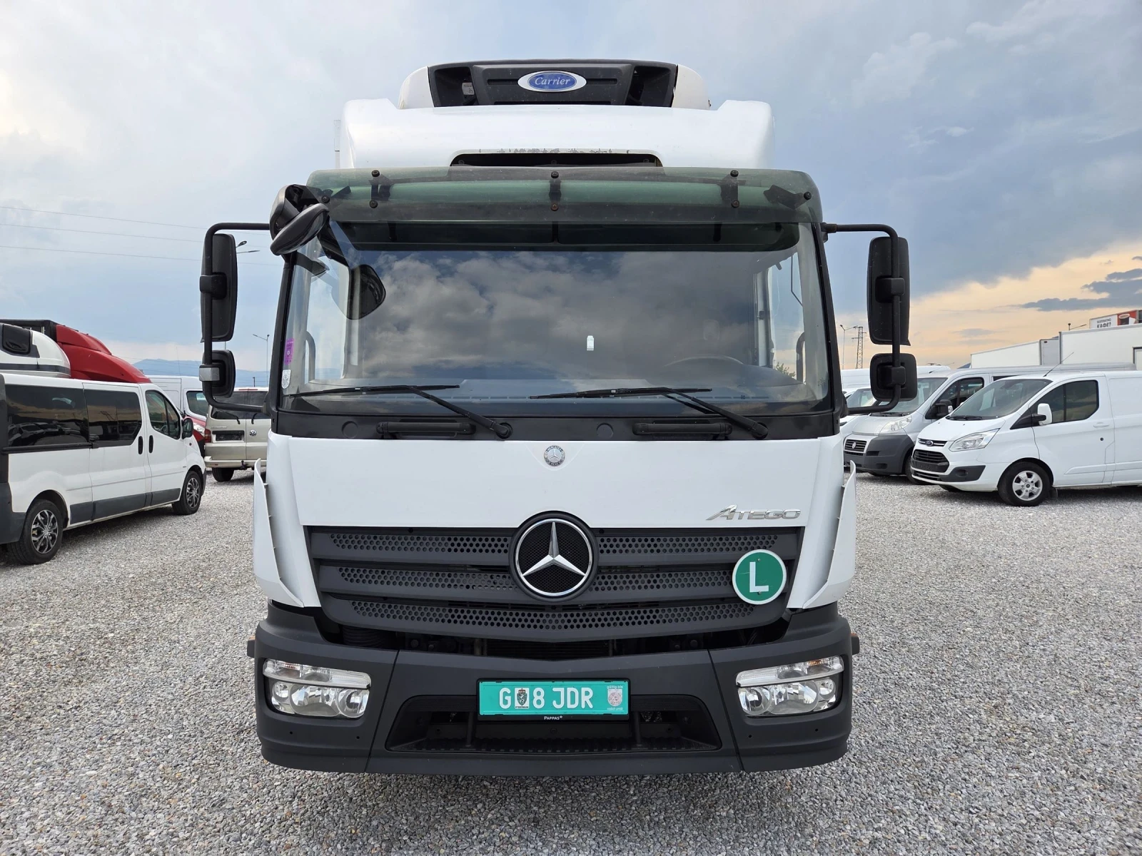 Mercedes-Benz Atego 1221, Хладилен, Падащ борд, Климатик - изображение 8