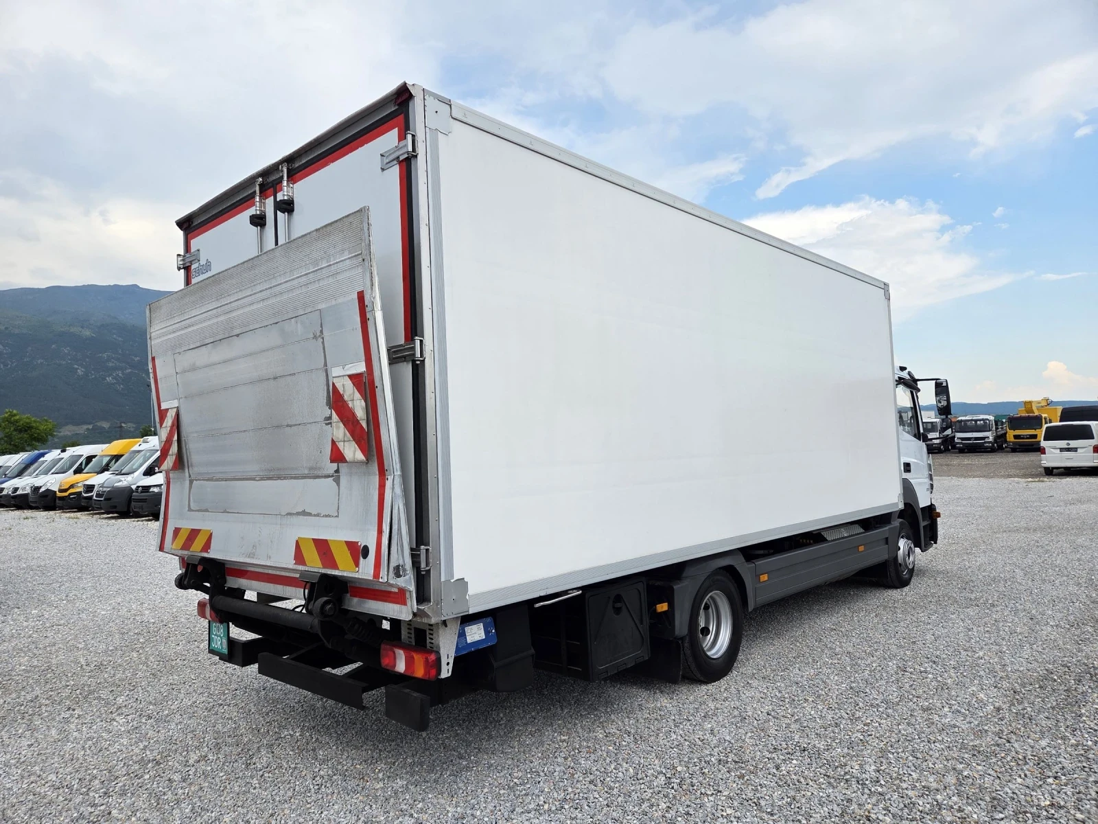 Mercedes-Benz Atego 1221, Хладилен, Падащ борд, Климатик - изображение 5