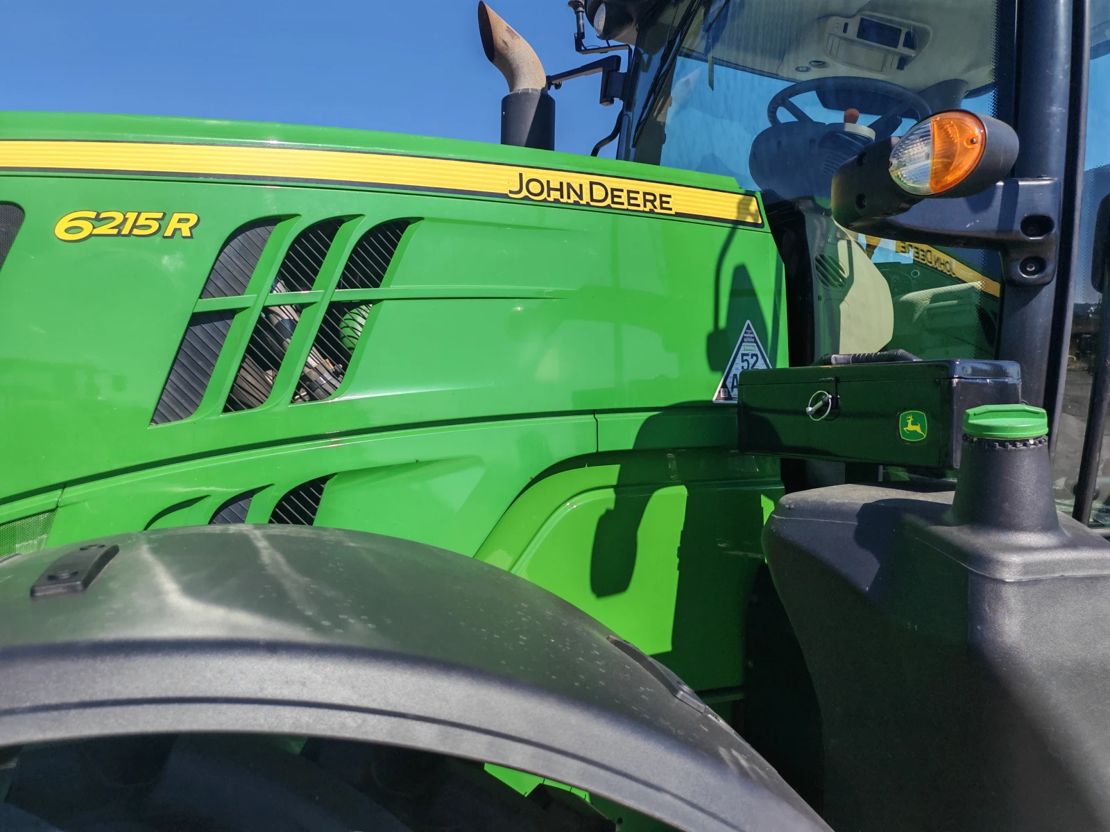Трактор John Deere 6215R Power Quad лизинг с първоначална вноска 20 %, снимка 16 - Селскостопанска техника - 56135570