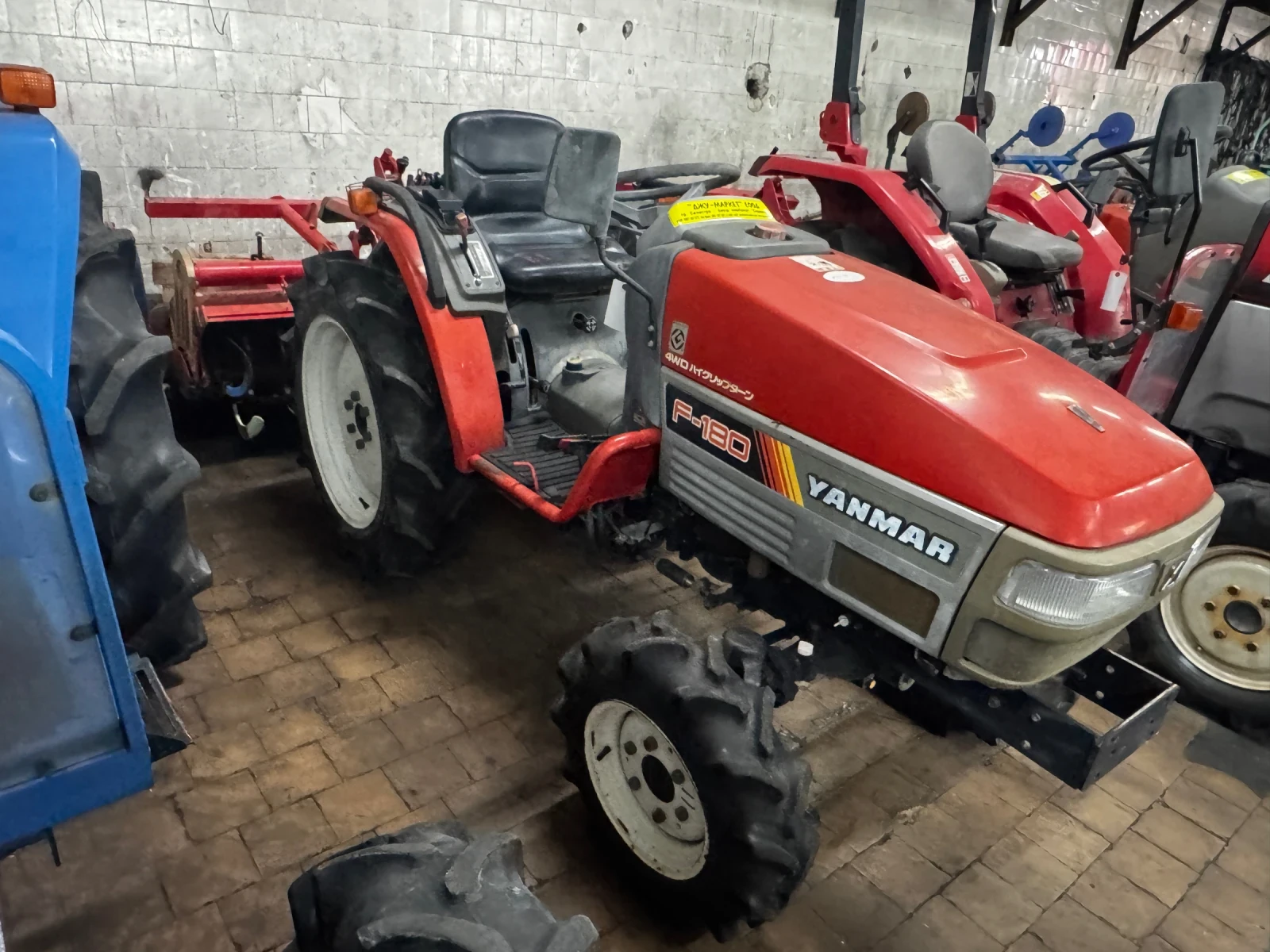Трактор Yanmar F180, снимка 2 - Селскостопанска техника - 56218596