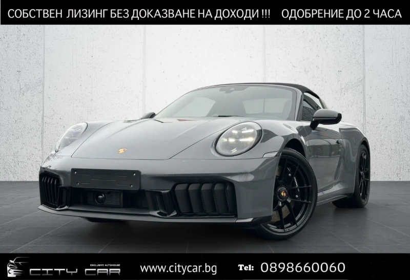 Porsche 911 992.2 TARGA 4GTS/FACELIFT/CARBON/SPORT CHRONO/BOSE, снимка 1 - Автомобили и джипове - 48953684