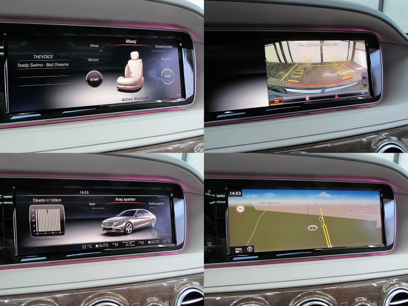 Mercedes-Benz S 350 4-MATIC/PANORAMA/KylessGO/AMG/СОБСТВЕН ЛИЗИНГ, снимка 16 - Автомобили и джипове - 51577513